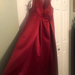 Burgundy Formal Dress